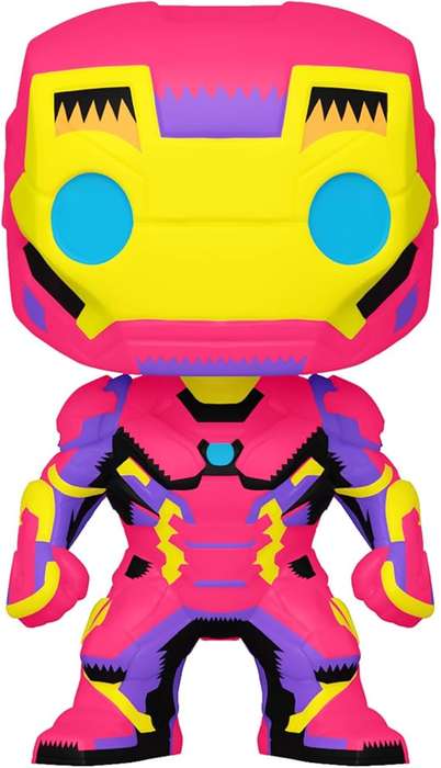 Funko POP! BLACKLIGHT IRON MAN