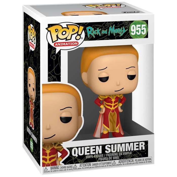 Funko POP! ANIMATION RICK & MORTY MORTY QUEEN SUMMER VIN FIG