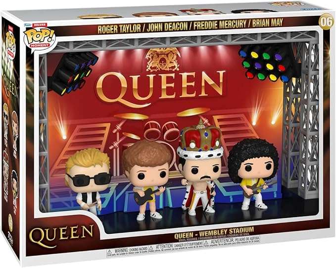 Funko POP! MOMENTS DLX QUEEN WEMBLEY STADIUM VIN FIG
