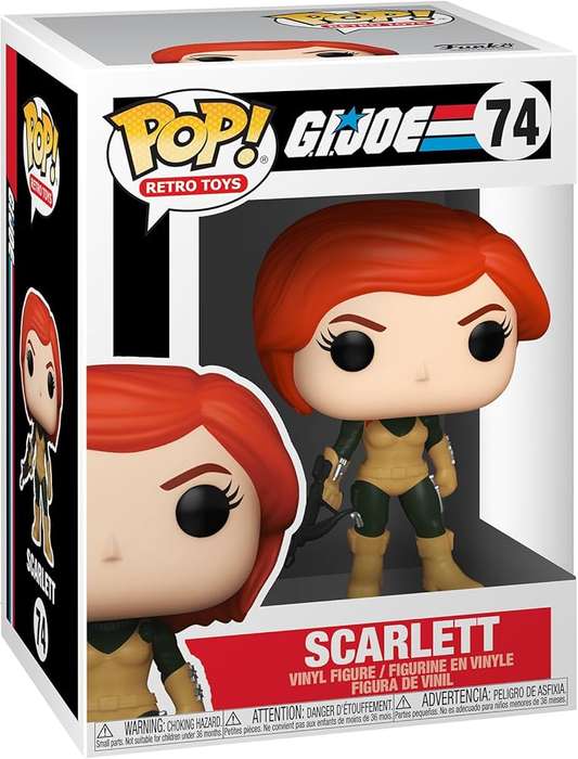 Funko! POP GI JOE SCARLETT VINYL FIG