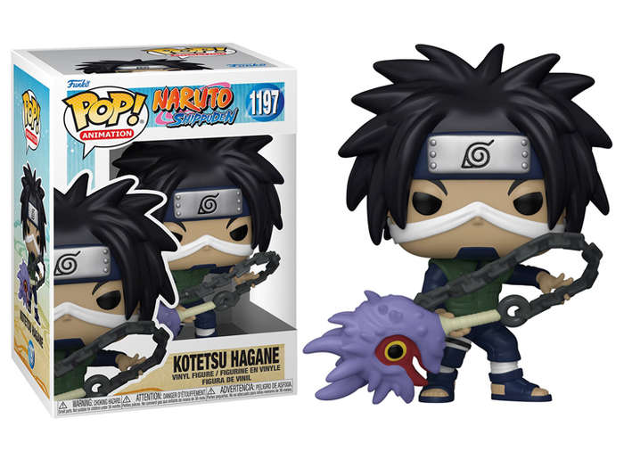 Funko POP! ANIMATION NARUTO KOTETSU HAGANE W/ WEAPON VIN FIG