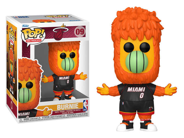 Funko POP! NBA MASCOTS MIAMI BURNIE VIN FIG