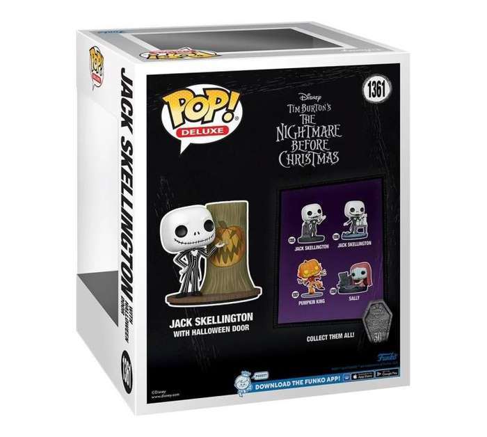 Funko POP! DLX NBX 30TH JACK W/ HALLOWEEN TOWN DOOR VIN FIG