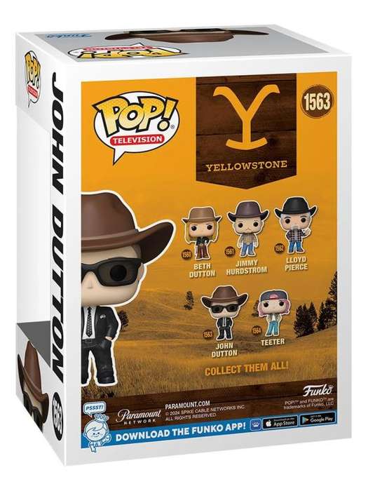 Funko POP! TV YELLOWSTONE S2 JOHN DUTTON VIN FIG