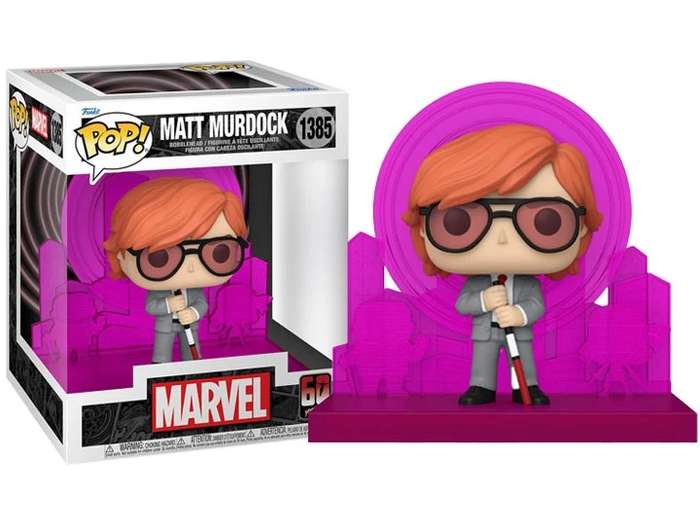 Funko POP! DELUXE DAREDEVIL 60TH MATT MURDOCK W RADAR VIN FIG