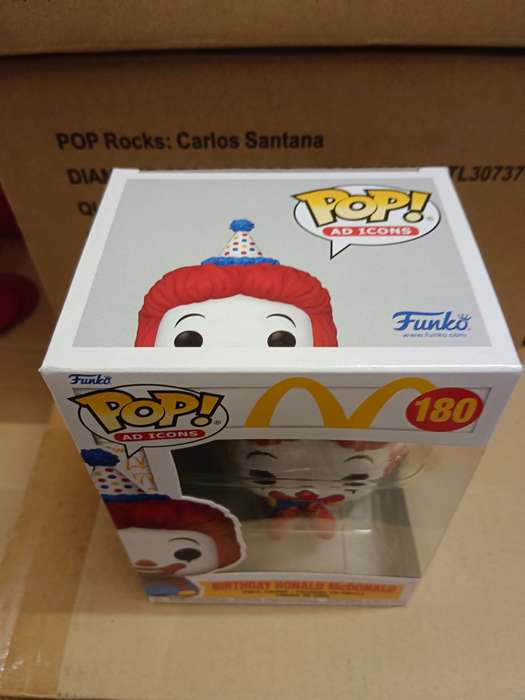 Funko! POP AD ICON MCDONALDS BIRTHDAY RONALD VIN FIG