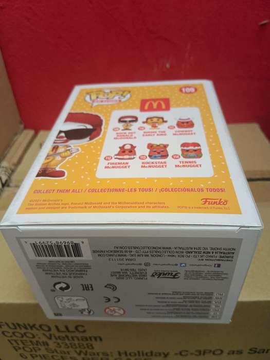 POP AD ICONS MCDONALDS ROCK OUT RONALD VINYL FIGURE