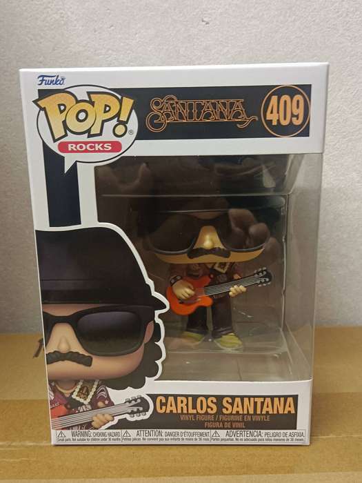 Funko! POP ROCKS CARLOS SANTANA VIN FIG