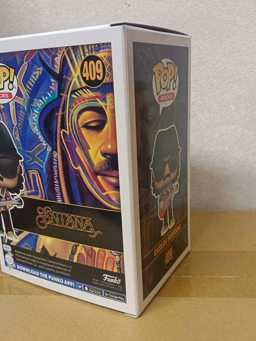 Funko! POP ROCKS CARLOS SANTANA VIN FIG