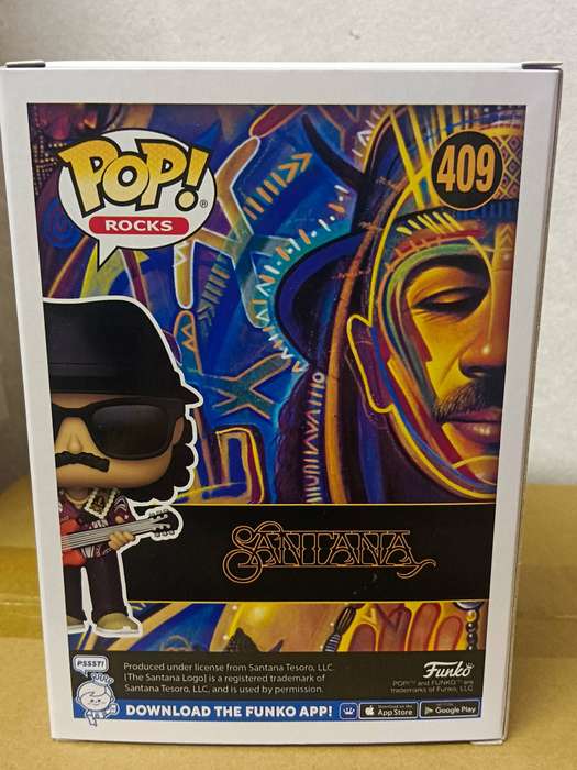Funko! POP ROCKS CARLOS SANTANA VIN FIG