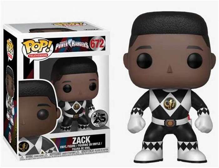 Funko! POP TV POWER RANGERS S7 ZACK VINYL FIG