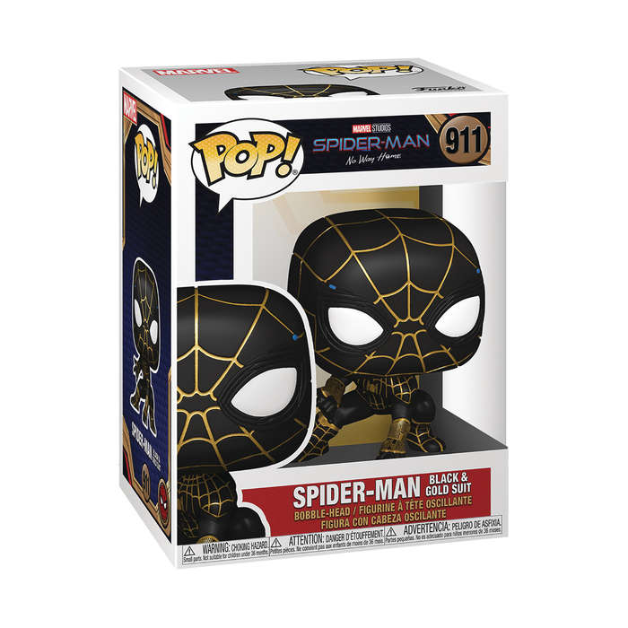 Funko POP! MARVEL SPIDER-MAN NO WAY HOME SPIDER-MAN BLACK&GOLD FIG