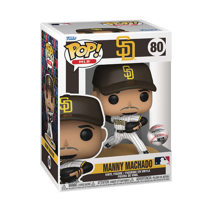 Funko! POP MLB PADRES MANNY MACHADO HOME JERSEY VINYL FIG