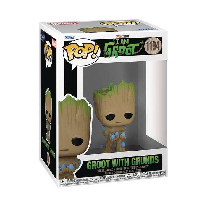 Funko POP! MARVEL I AM GROOT GROOT PJS W/ GRUNDS VINYL FIG