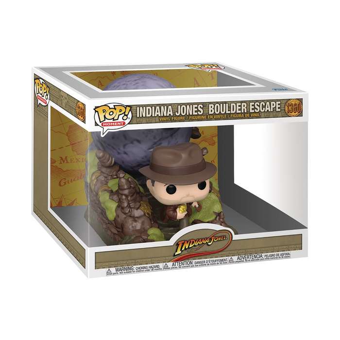 Funko POP! MOMENTS INDIANA JONES ROTLA BOULDER SCENE VIN FIG