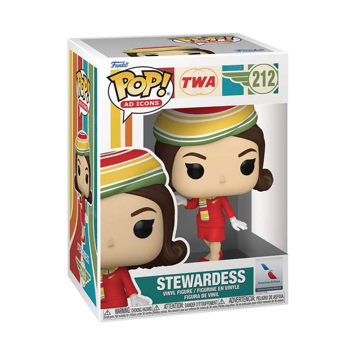 Funko POP! AD ICON TWA STEWARDESS 3 VIN FIG