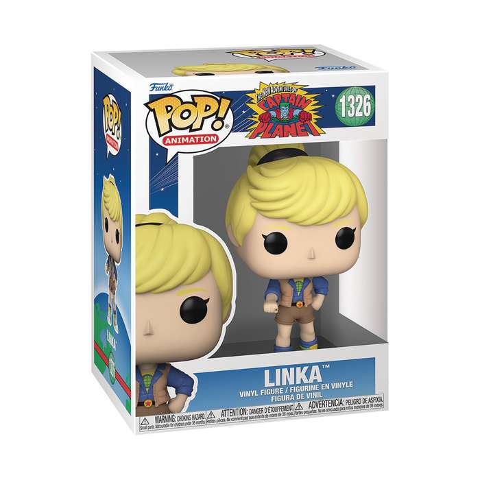 Funko! POP TV CAPTAIN PLANET LINKA VIN FIG