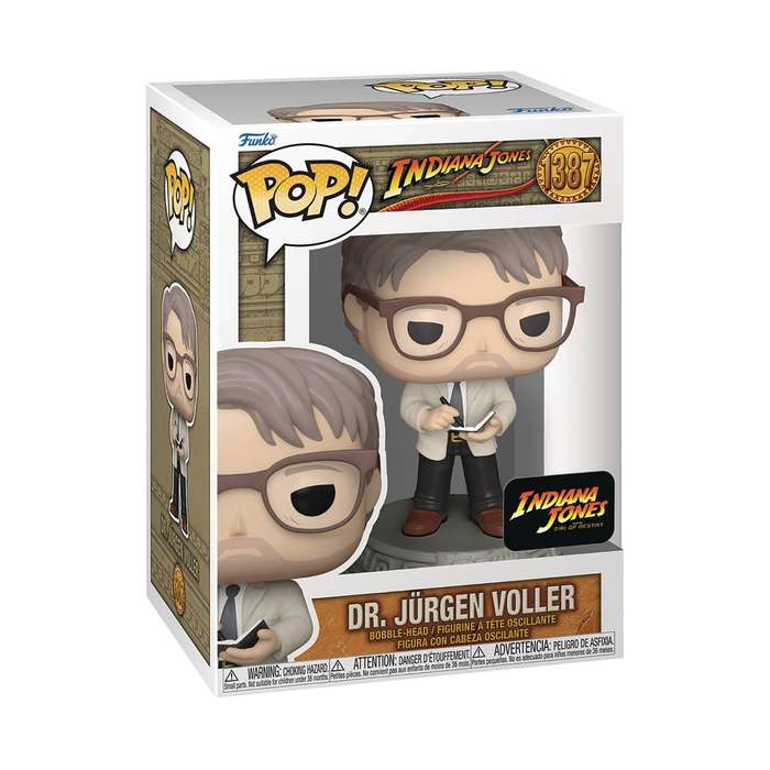 Funko! POP MOVIES INDIANA JONES DR JURGEN VOLLER VIN FIG