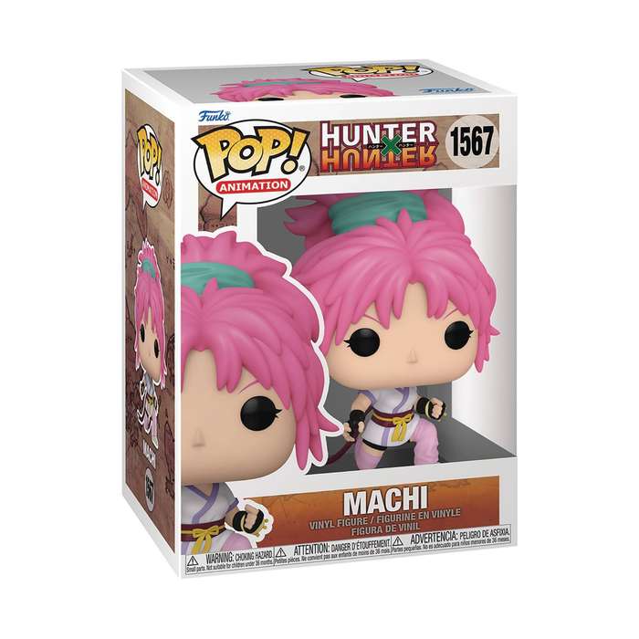 Funko! POP ANIMATION HUNTER X HUNTER MACHI KOMACINE VIN FIG