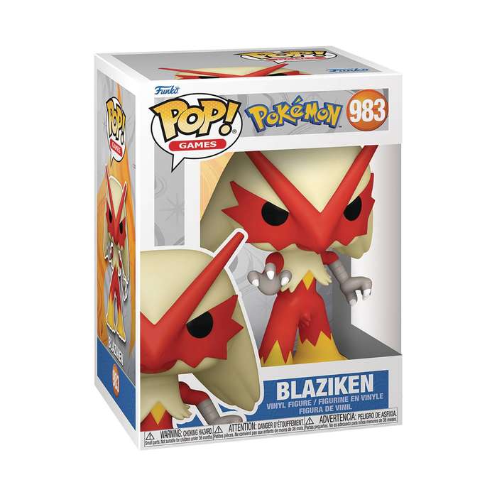 Funko POP! GAMES POKEMON BLAZIKEN VIN FIG