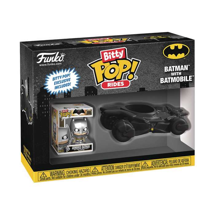 Funko BITTY POP! RIDE DC BATMAN W/BATMOBILE