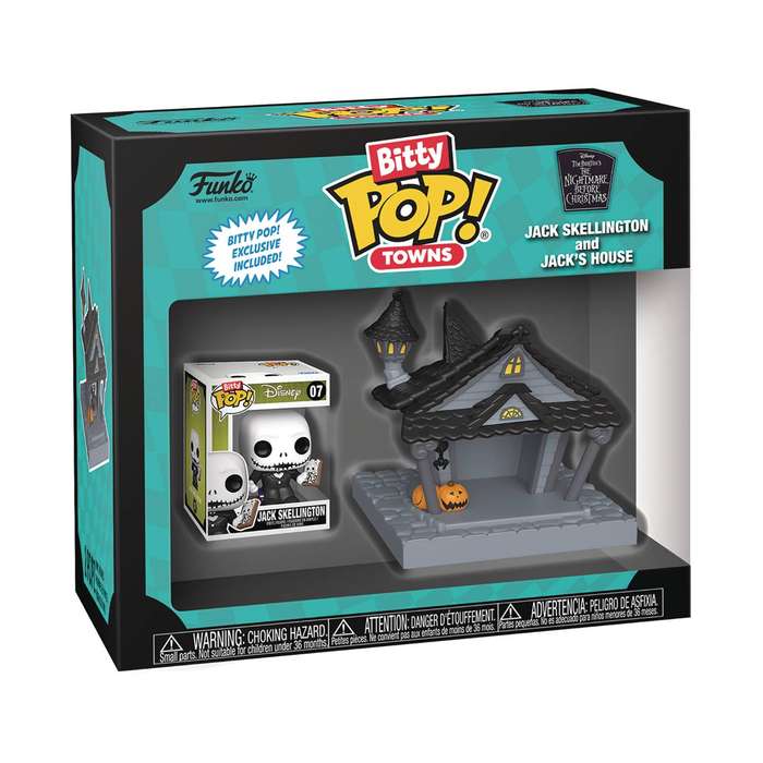 Funko BITTY POP! TOWN NIGHTMARE BEFORE CHRISTMAS JACK AT HOME