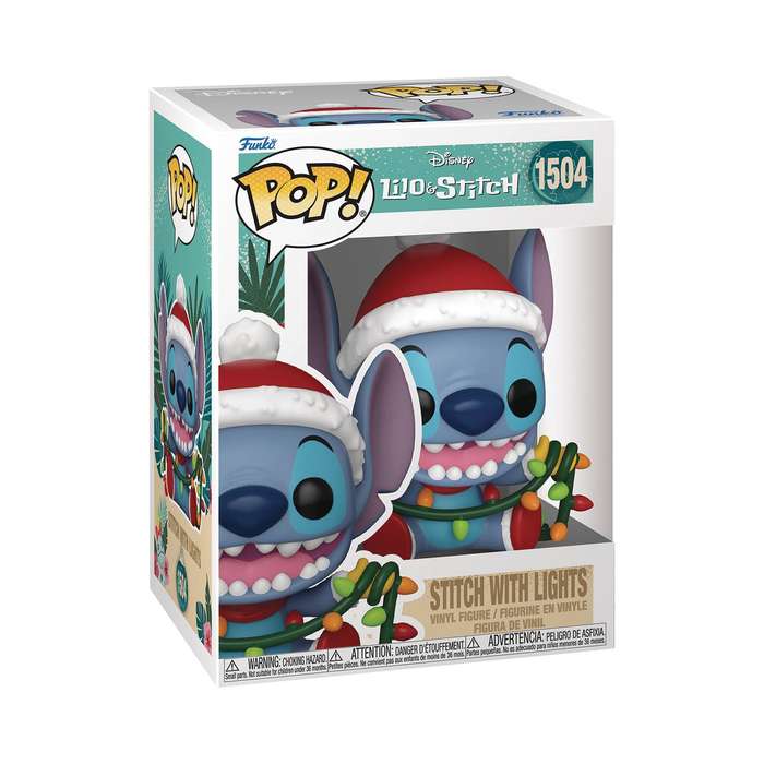 Funko POP! DISNEY STITCH HOLIDAY STITCH W LIGHTS VIN FIG