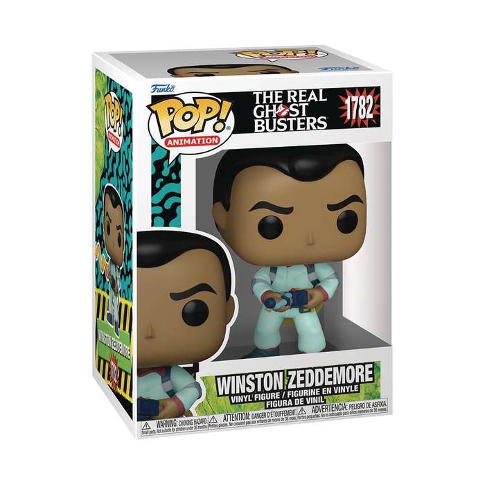 Funko POP! ANIMATION REAL GHOSTBUSTERS WINSTON ZEDDEMORE FIG