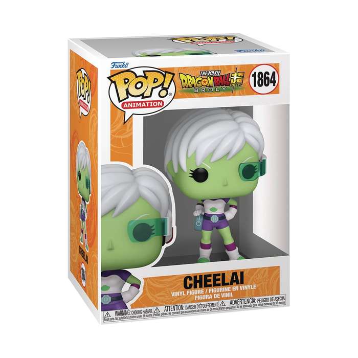 Funko POP! ANIMATION DRAGON BALL SUPER BROLY CHEELAI FIG