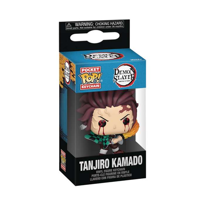 Funko POP! KEYCHAIN DEMON SLAYER TANJIRO SUN BREATHING