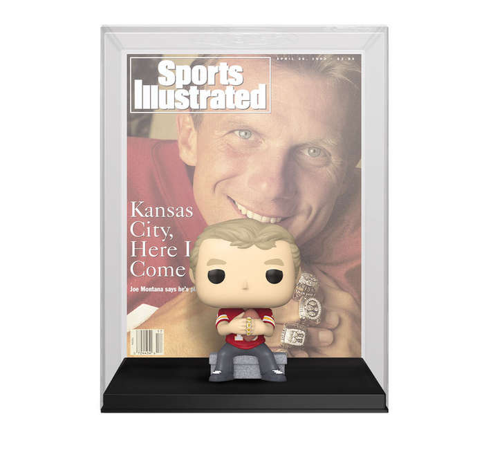 Funko POP! SLAM COVER NFL JOE MONTANA VIN FIG