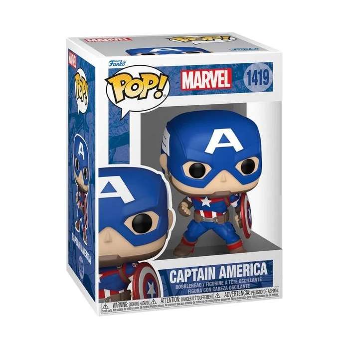 Funko Pop! Marvel: Marvel New Classics  Captain America