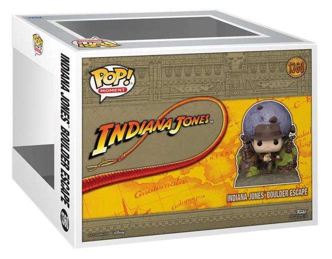 Funko POP! MOMENTS INDIANA JONES ROTLA BOULDER SCENE VIN FIG