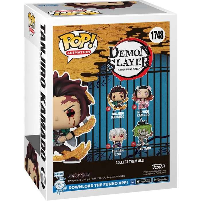 Funko POP! ANIMATION DEMON SLAYER TANJIROSUN BREATHING VIN FIG