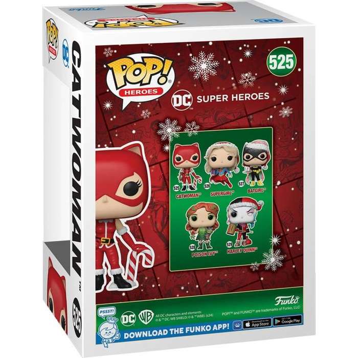 Funko POP! HEROES HOLIDAY S4 CATWOMAN VIN FIG