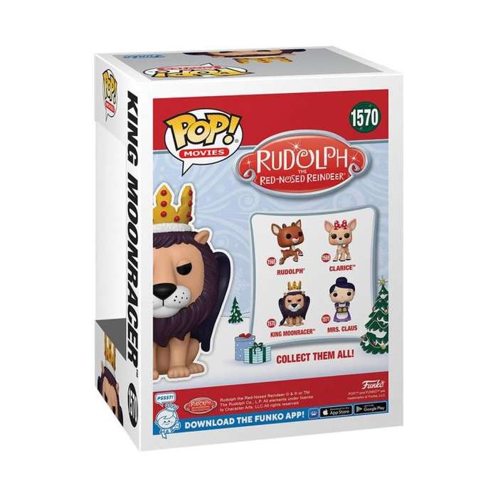 Funko POP! MOVIES RUDOLPH S4 KING MOONRACER VIN FIG