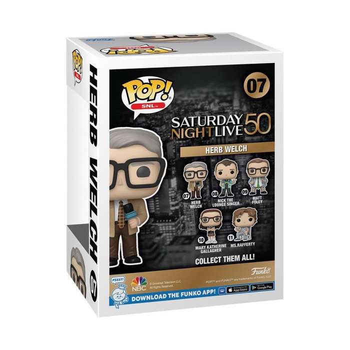 Funko POP! TV SNL 50TH HERB WELCH VIN FIG