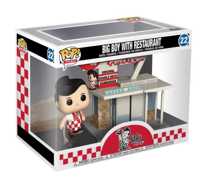 Funko POP! TOWN BOB BIG BOY RESTAURANT W/ BIG BOY VIN FIG