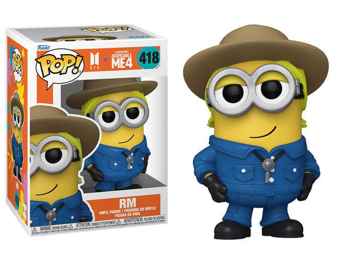 Funko POP! ROCKS BTS X MINIONS RM FIG