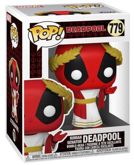 Funko POP! MARVEL DEADPOOL 30TH ROMAN SENATOR DEADPOOL VIN FIG