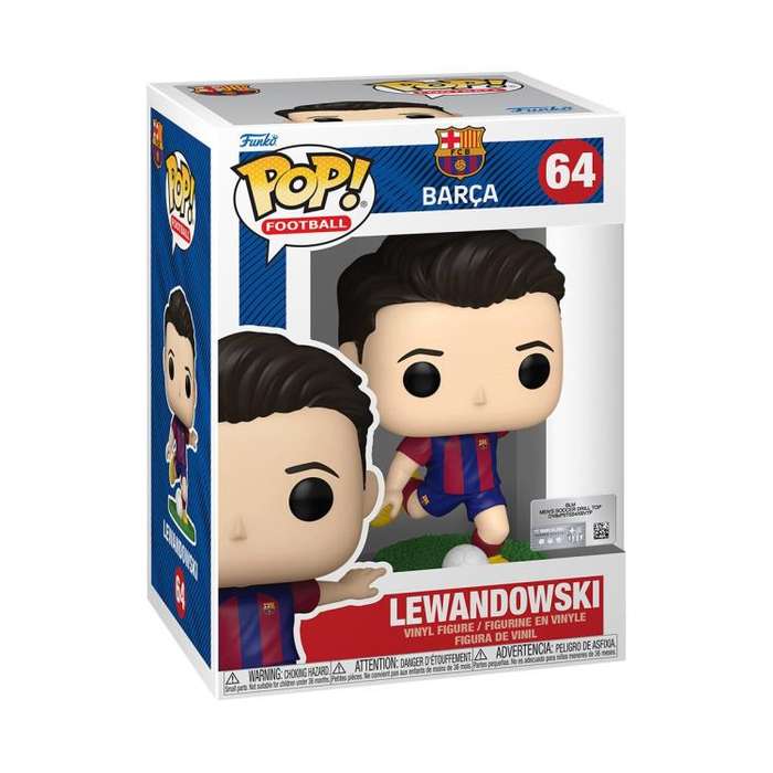 Funko POP! FOOTBALL BARCELONA LEWANDOWSKI VIN FIG
