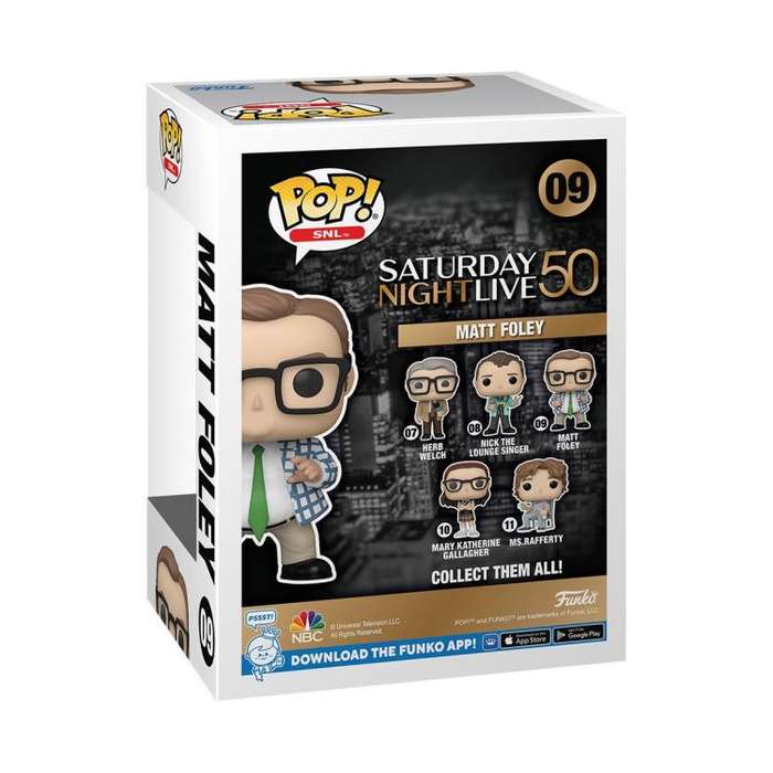 Funko POP! TV SNL 50TH MATT FOLEY VIN FIG