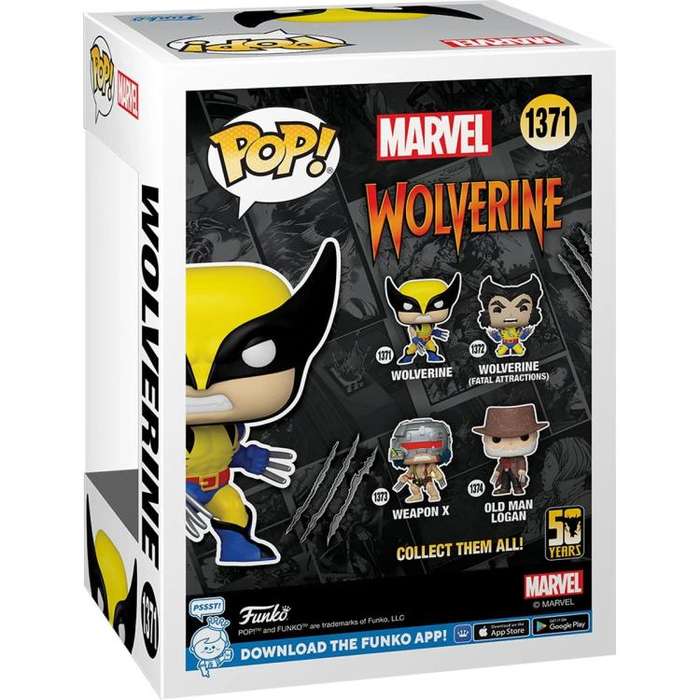Funko POP! MARVEL WOLVERINE 50TH ULT WOLVERINE CLASSIC VIN FIG
