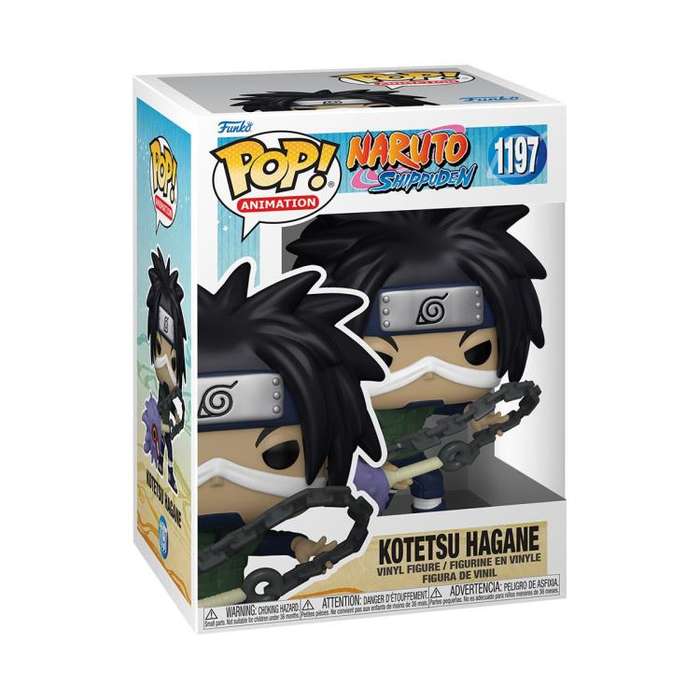 Funko POP! ANIMATION NARUTO KOTETSU HAGANE W/ WEAPON VIN FIG