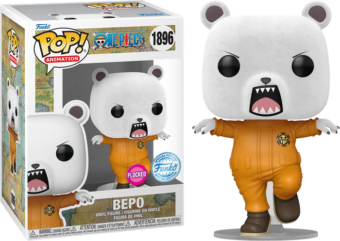 Funko POP! Flocked Bepo One Piece Vinyl Fig