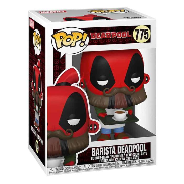 Funko POP! MARVEL DEADPOOL 30TH COFFEE BARISTA VIN FIG
