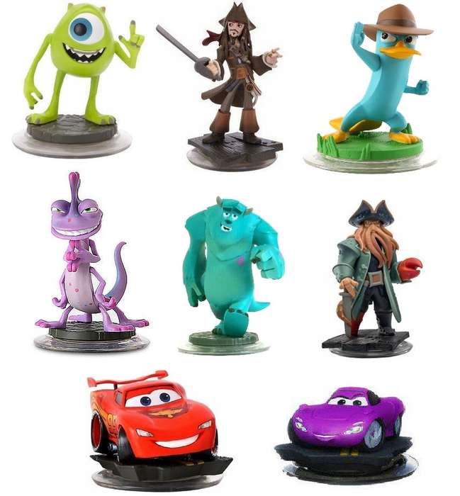 Disney infinity game 1.0 characters bundle