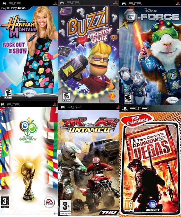 Playstation portable game bundle - psp