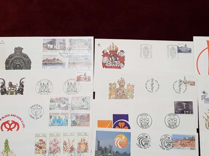 A Lot Of 20 RSA First Day Covers - [One bid for all]