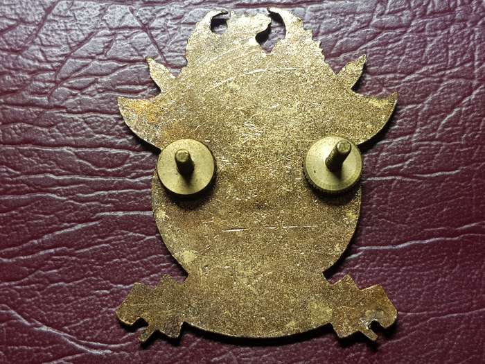 Large Civil Defense - Burgerlike Beskerming Enameled Cap Badge - [55 mm x 45 mm]